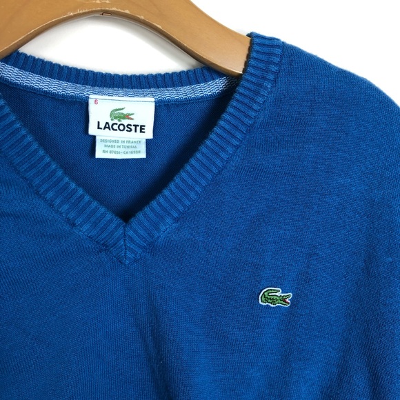 Lacoste Blue Sweater - Picture 2 of 6